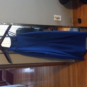 A pretty blue tank top dress size 18